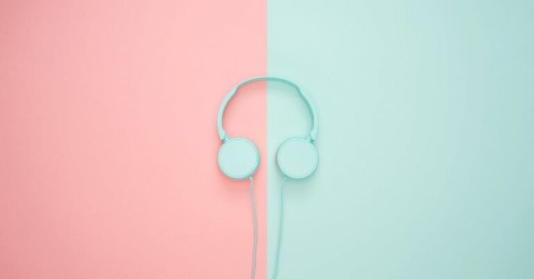 Headphones - Blue Headphone